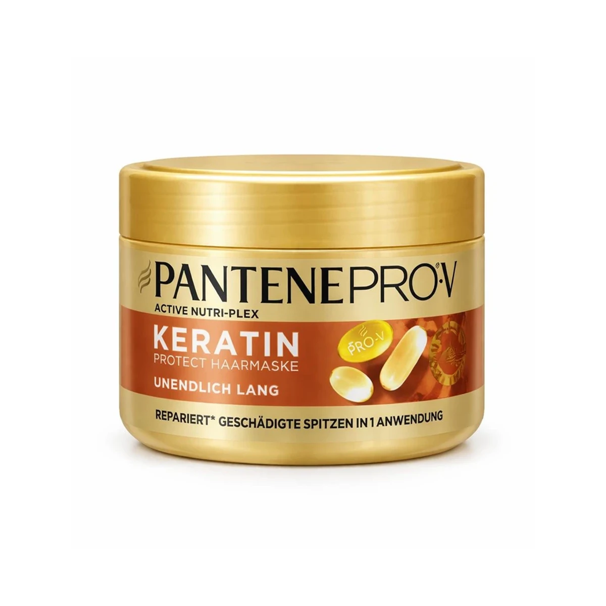 ماسک مو تقویت کننده پنتن مدل Keratin Protect Haarmaske مناسب برای انواع مو حجم 300 میلی لیتر ماسک مو تقویت کننده PANTENE مدل Keratin Protect Haarmaske مناسب برای انواع مو حجم 300 میلی لیتر - تصویر 1