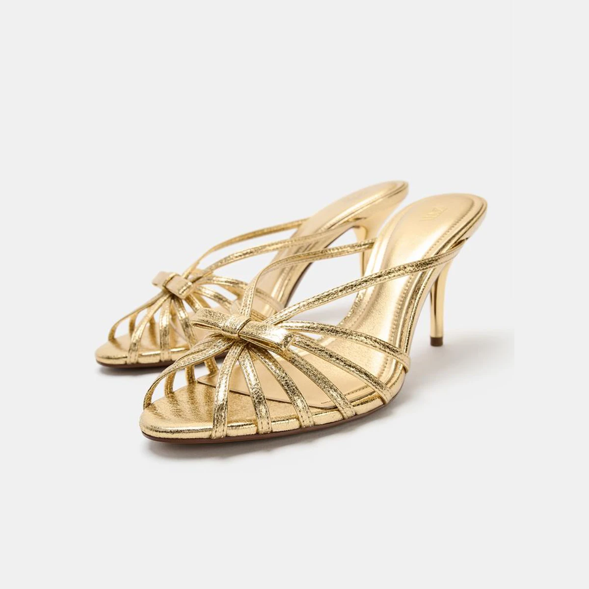 صندل پاشنه بلند پاپیونی 1 صندل پاشنه بلند ZARA - تصویر 1